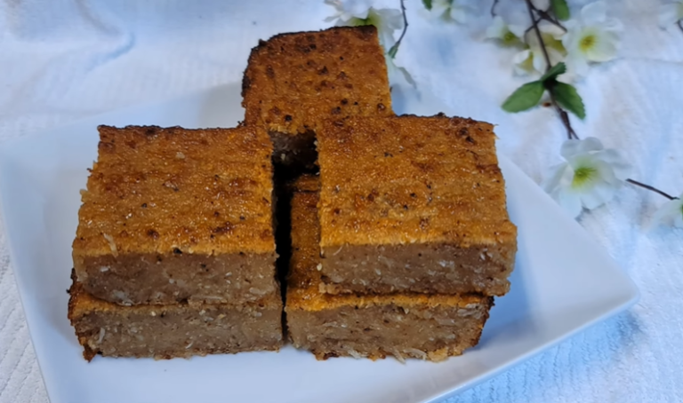 Guyanese Cassava Pone Recipe