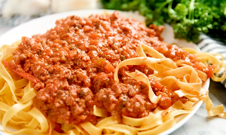 Harry Hamlin Bolognese Recipe