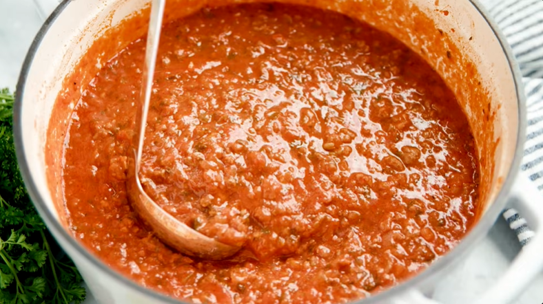 Harry Hamlin Bolognese sauce