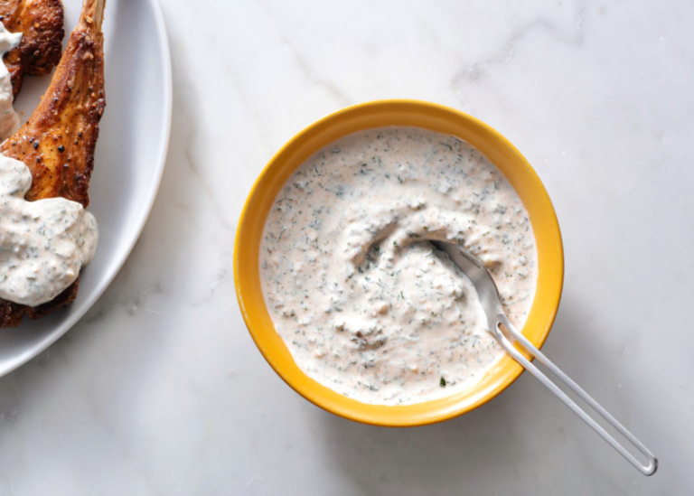 Yogurt Mint Sauce Recipe